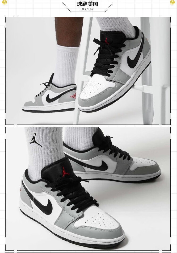 【官方旗舰】纯原aj1low低帮闪电倒钩蒂芙尼雾霾蓝马卡龙粉紫鸳鸯男