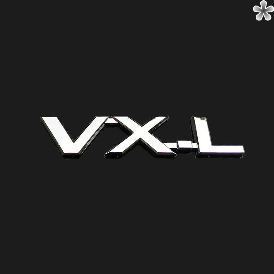 适用于丰田陆巡霸道普拉多车标vxstxlv6v8gxr57英文字母后尾标志57