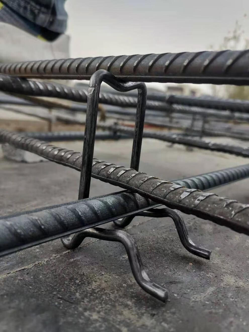 钢筋马凳新型双层铁马镫水泥支撑垫块建筑钢筋支架钢筋小马凳90mm加粗