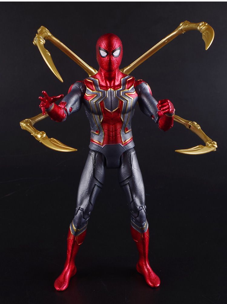 漫威钢铁侠蜘蛛侠模型公仔人偶系列英雄玩具可动套装全套钢铁侠蚁人