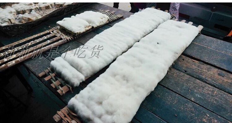 四川崇州地道名小吃怀远三绝之新鲜发酵豆腐帘子帘丝顺丰臭香 1000g无