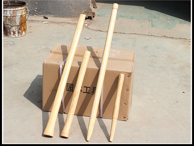 205工兵铲锹把木柄大小军镐锹把子手柄战备锹镐铁锹十字镐把 大锹把