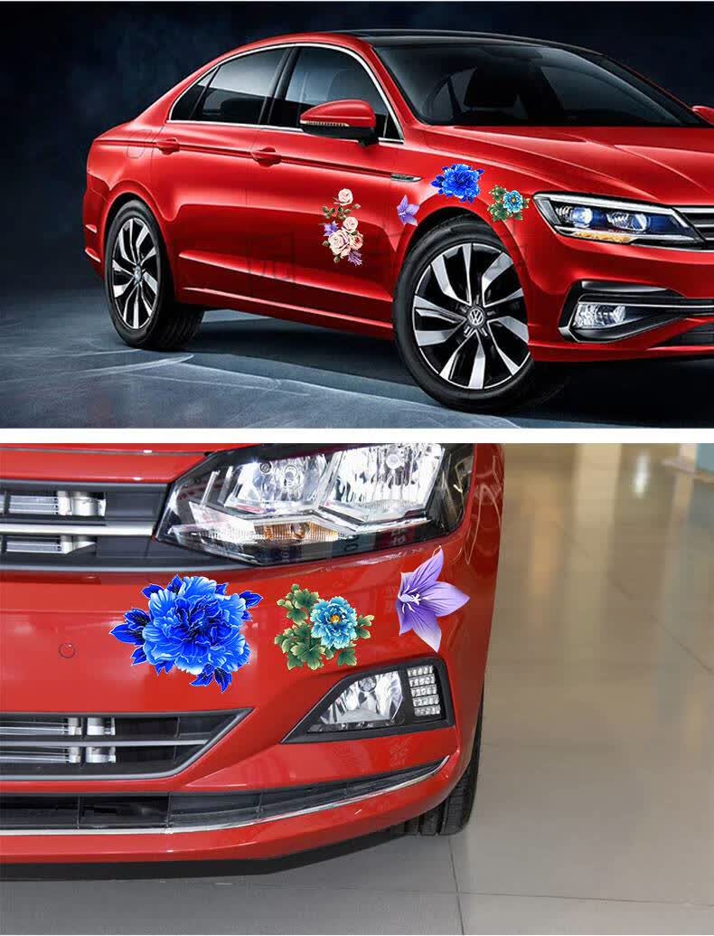 适用于汽车划痕贴纸车身贴个性贴花遮挡创意装饰图案遮盖改装防水车