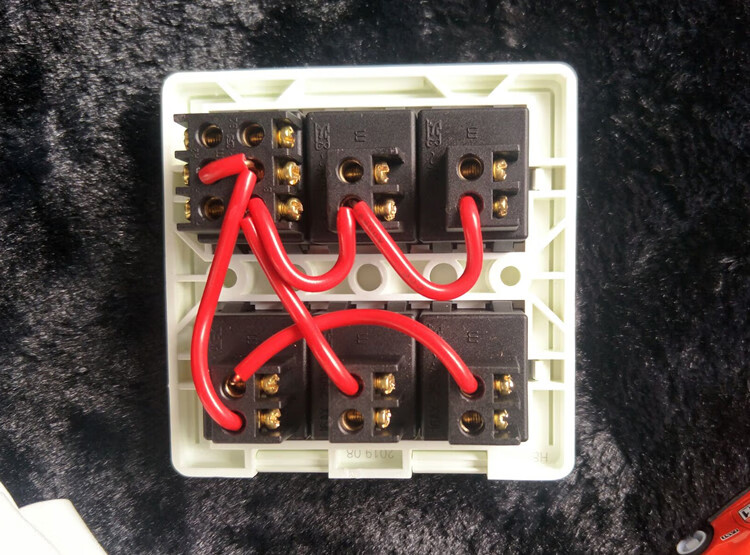 2022新款开关适用奥·普浴霸qdp520abcd824a六联开关面板负离子风暖