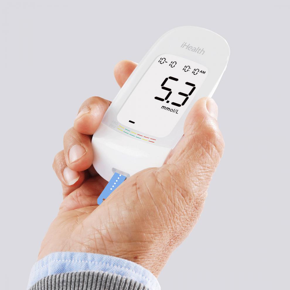 九安ihealth血糖仪试纸条ag-605/607家用血糖仪egs-2000试纸 血糖仪