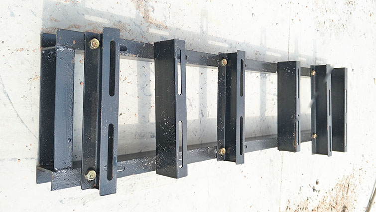 柴油汽油电动机组打药柱塞水泵万向轮可调担架支架铁架子槽钢机架 d1