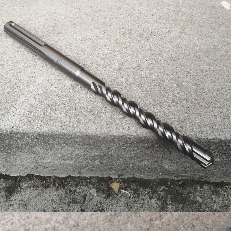 十字钻头 五坑电锤钻头十字四刃混凝土穿墙加长冲击钻配喜利得钻头gbh