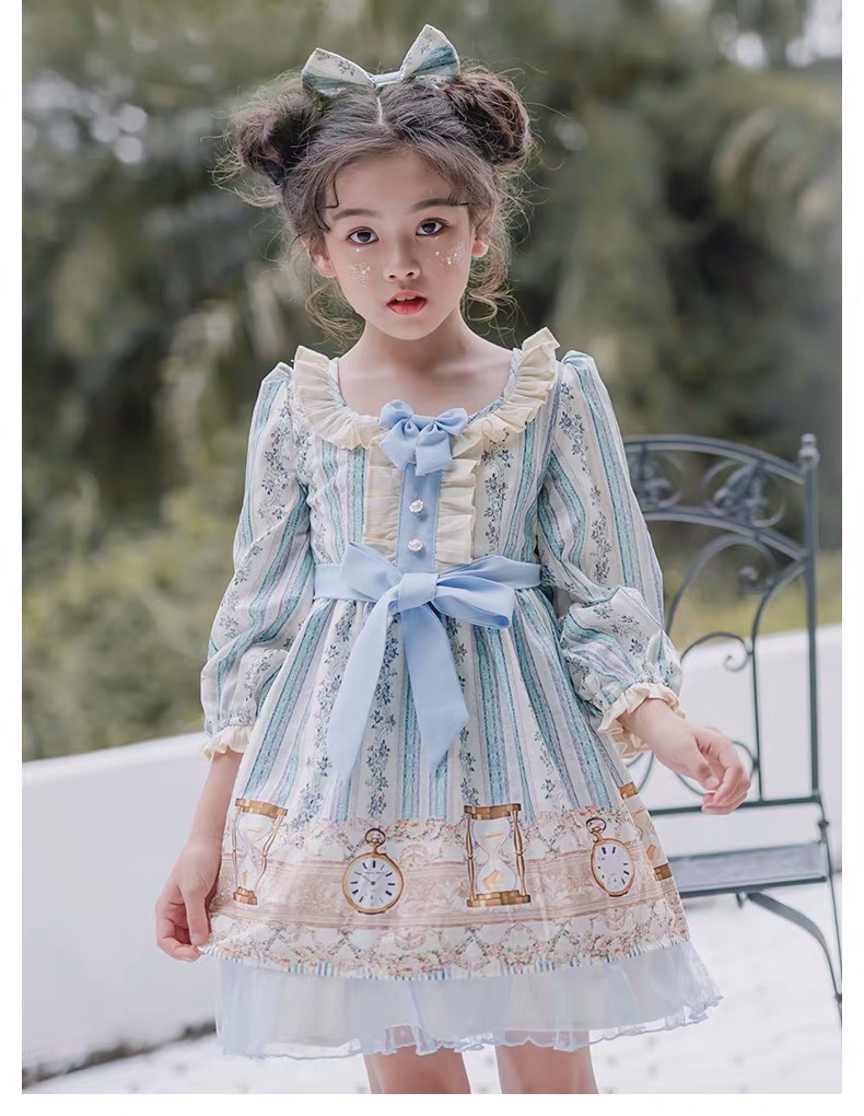 儿童洛丽塔洋装原创正版母女儿童洛丽塔童装日常lolita洋装学生女童