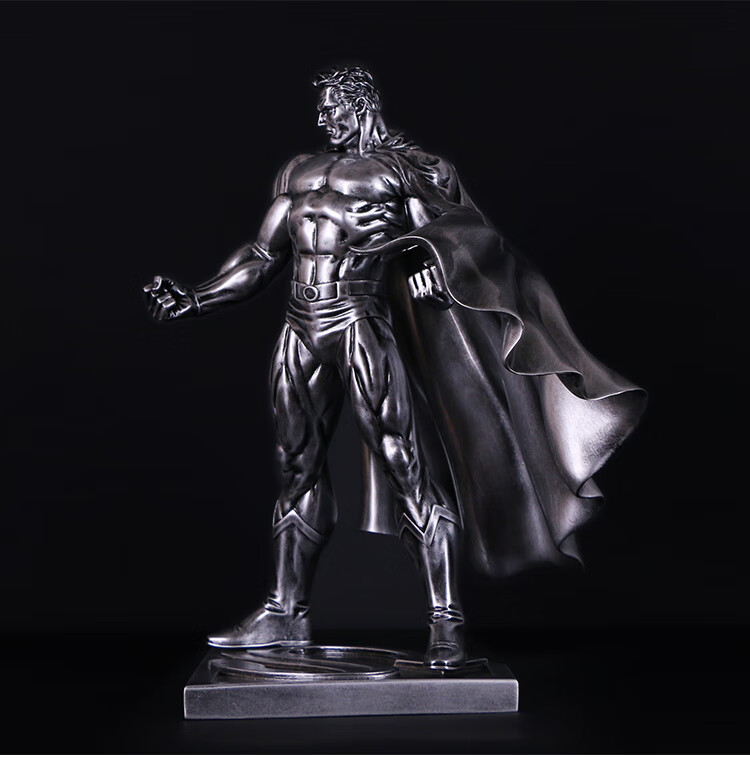 正义联盟 钢铁之躯dc超人gk模型1/6雕像收藏摆件 填柜必品 超人-仿铜