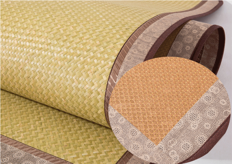 益阳水竹席水竹凉席18米人工编织老篾席竹编席子头青水竹席子纯手工老