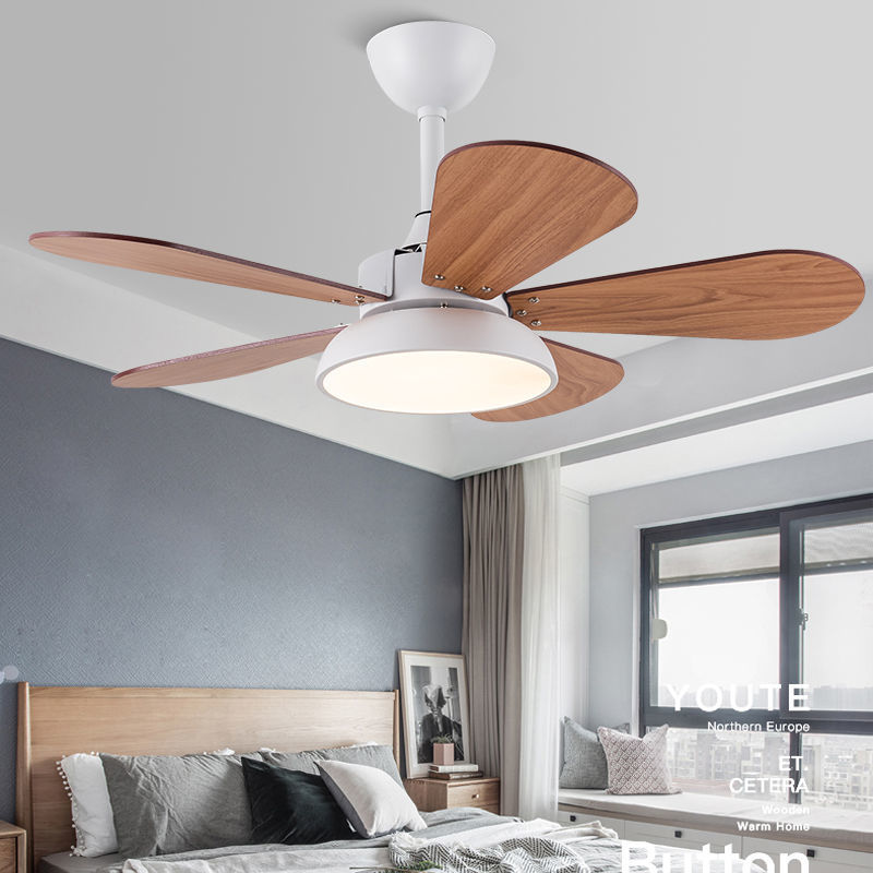 吊灯风扇一体灯款儿童风扇灯风扇吊灯吊扇带灯吊灯风扇一体灯卧室风扇