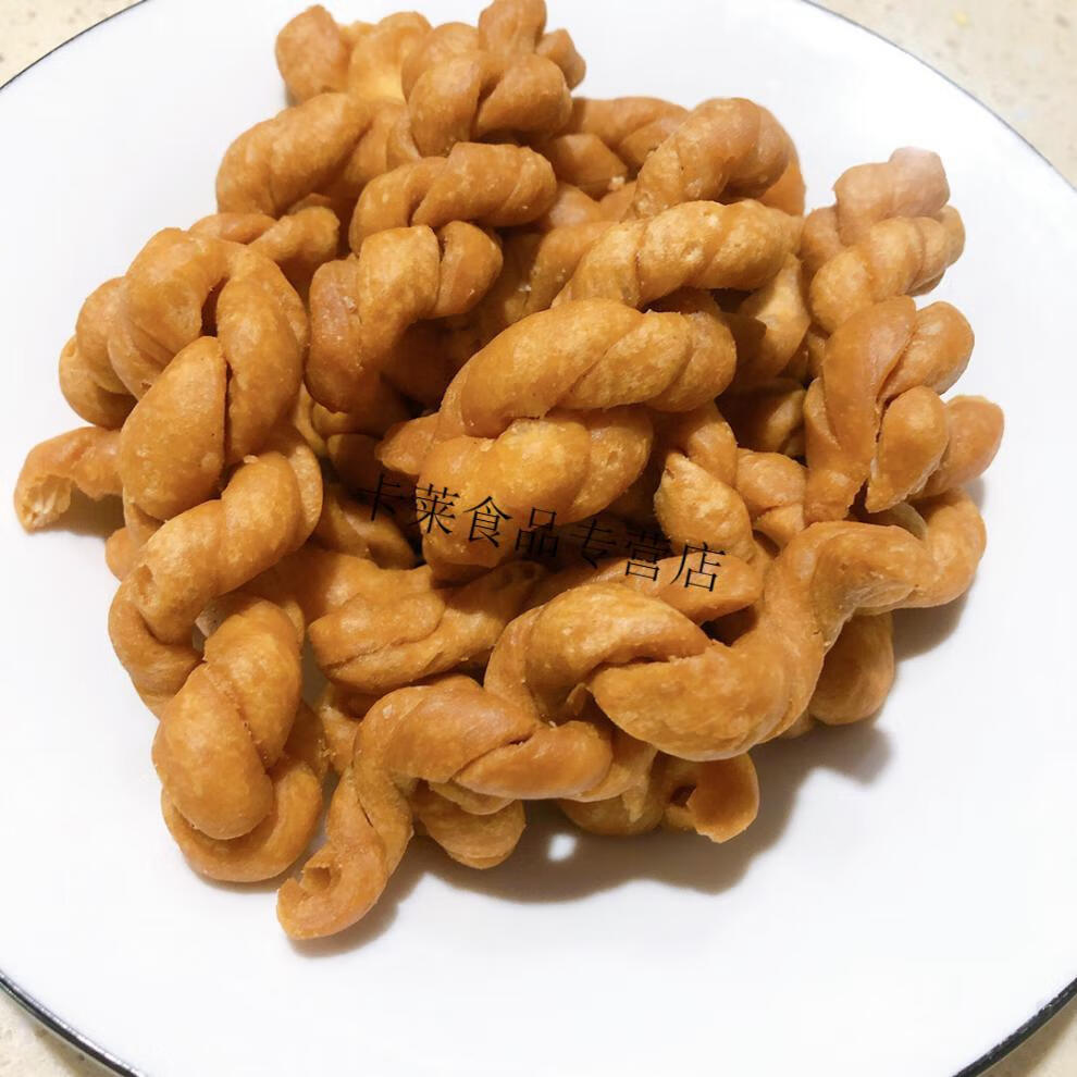 义口酥麻花义口酥手工麻花义乌特产400g袋多规格佛堂老街宁波油赞子小