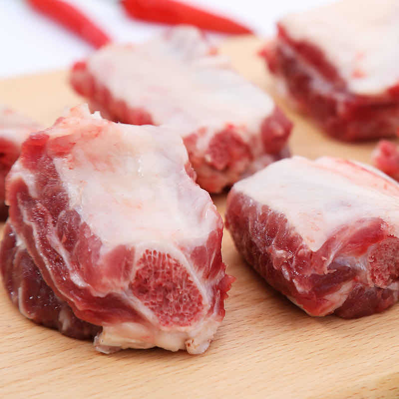 猪肉生鲜新鲜冷冻猪小排新鲜排骨块猪排骨带肉小排寸排煲汤1斤2斤3斤