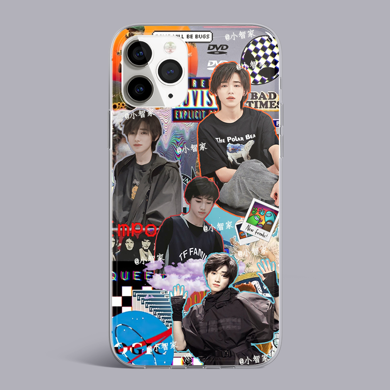 时代少年团宋亚轩刘耀文手机壳适用于x6011苹果12promax 文轩5(透明)