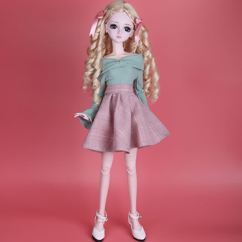 芭比娃娃衣服60厘米夜萝莉仙子的衣服冰公主裙凯蒂3分叶罗丽bjd芭比