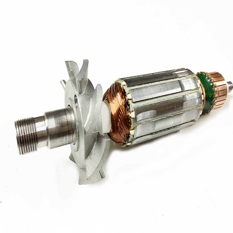 牧田修边机配件配牧田maktec牧科修边机小罗机锣机雕刻机mt370转子