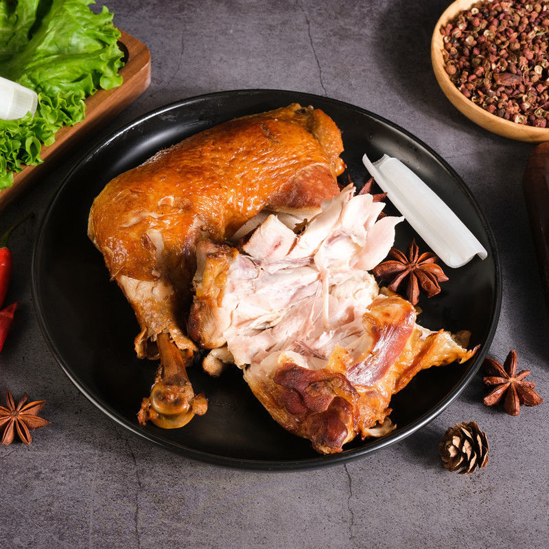 东北烧鸡熏酱食品五香大鸡腿即食熟食正宗传统卤味鸡腿零食下酒菜