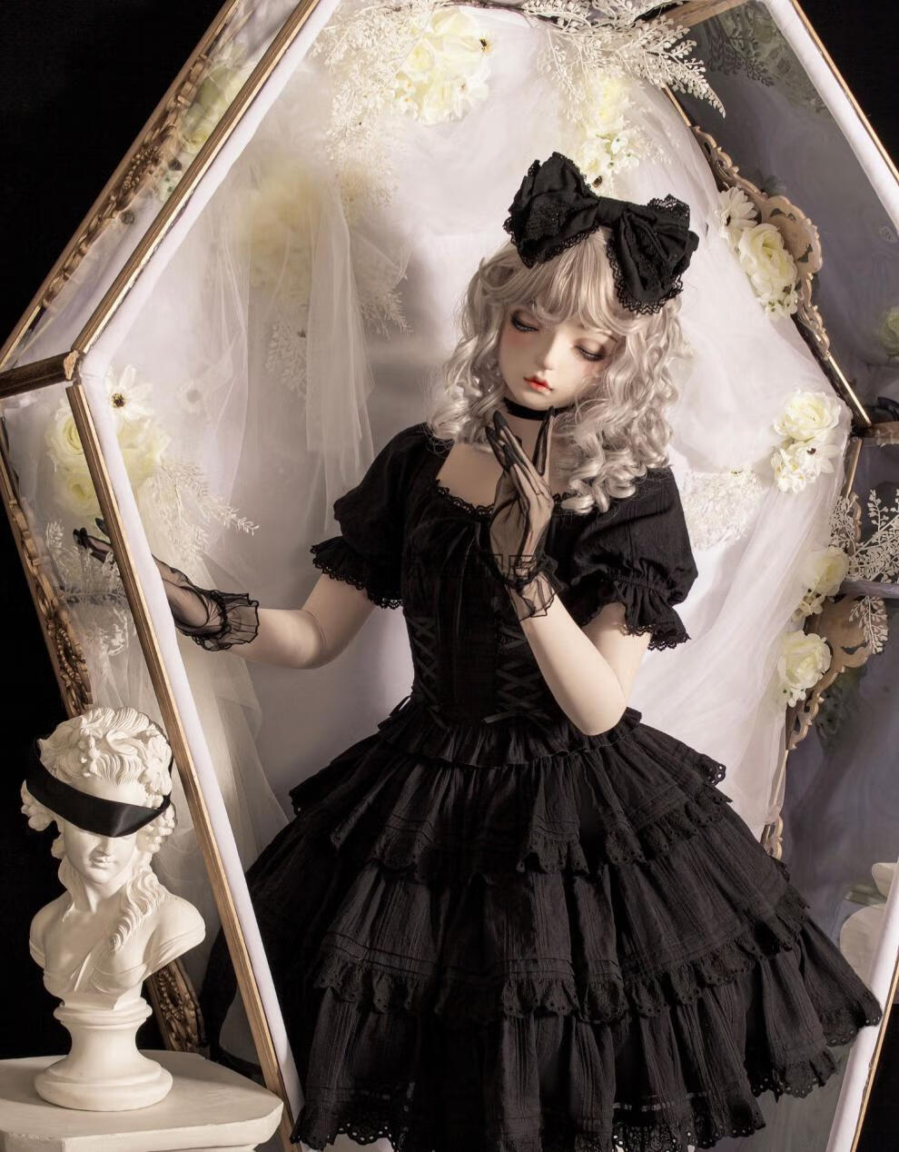 【现货速发】芙拉小姐lolita全款wf原创洛丽塔萌款芙拉小姐棉版分体op