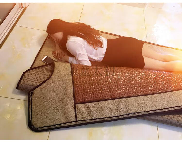 爱薇伊汗蒸床垫 薇欧同元熙矿石粉沫浴宝远负离子 多功能加热汗蒸床垫