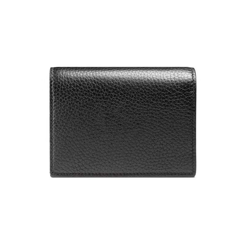 古驰(gucci) gucci/古驰animalier系列金属小蜜蜂字母印花卡包预售