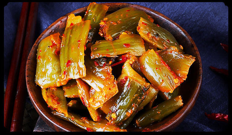 江西临川特产菜梗田园梦下饭菜农家手工芥菜外婆菜咸菜小菜52g10袋