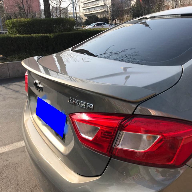 诺纳 适用于17-18款雪佛兰科鲁兹改装尾翼 新科鲁兹免打孔压尾翼烤漆