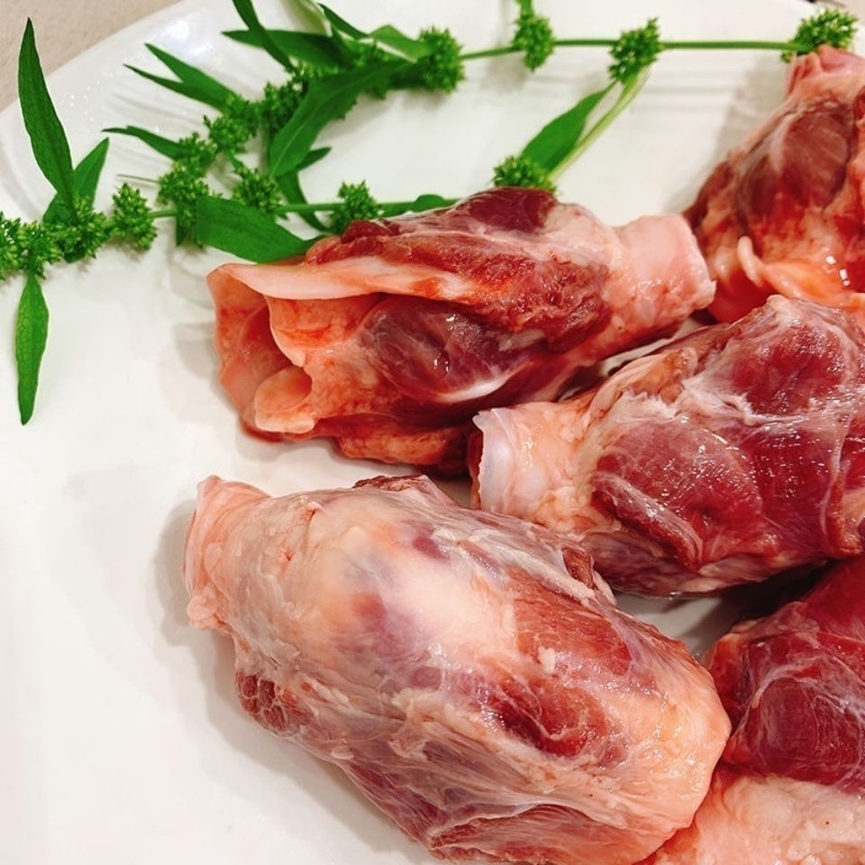 猪肉 生鲜新鲜猪喉头骨猪脆骨猪软骨卤菜饭店食材生猪肉喉头骨 【新鲜