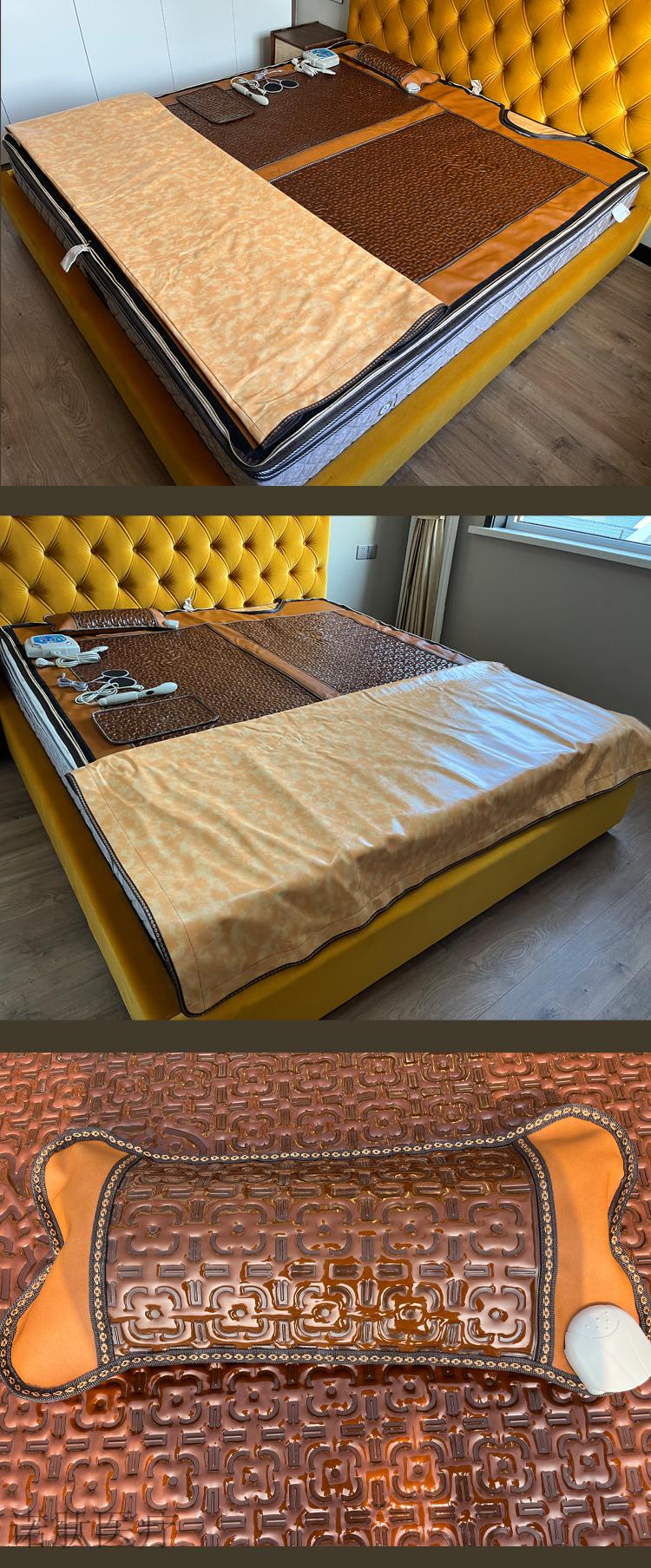 同元熙矿石粉汗蒸床垫加热理疗远红外爱负离子薇伊 薇欧矿石粉末 矿石