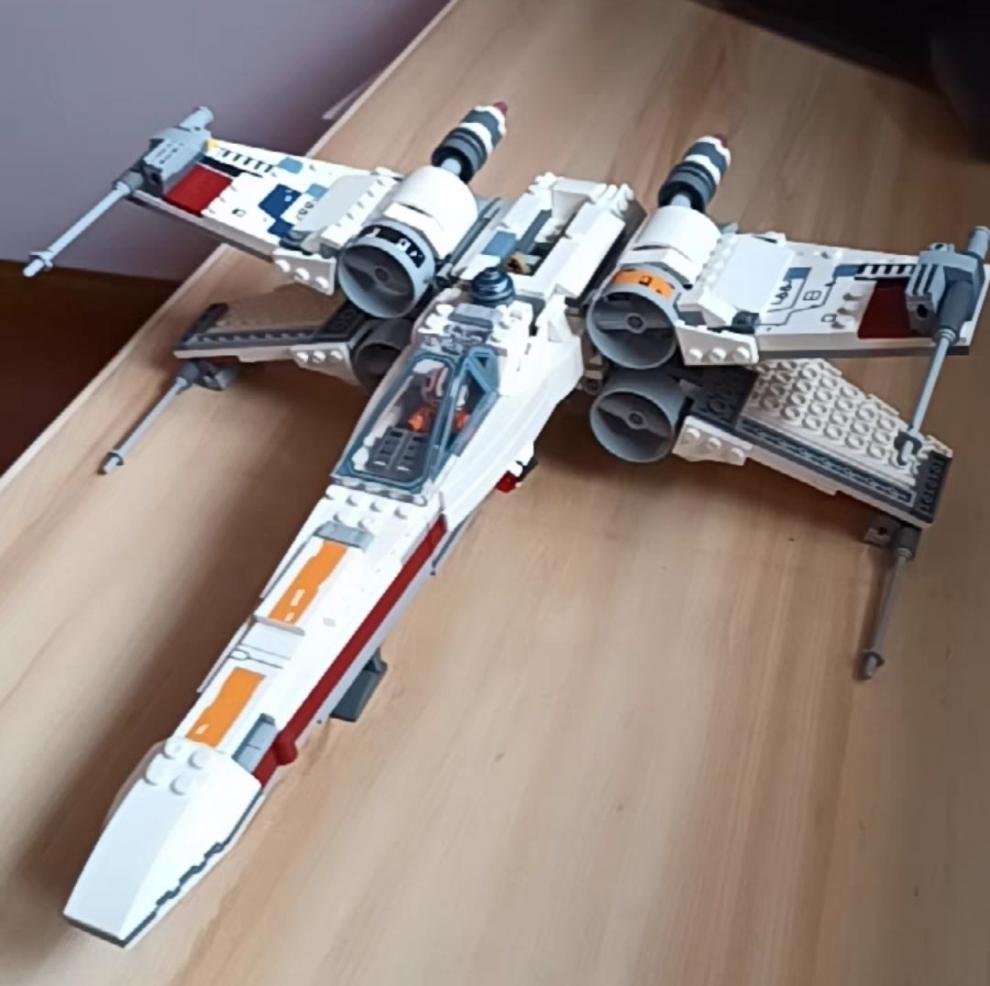 乐高lego星球大战经典x翼星际战机75218积木拼装儿童玩具05145迷你