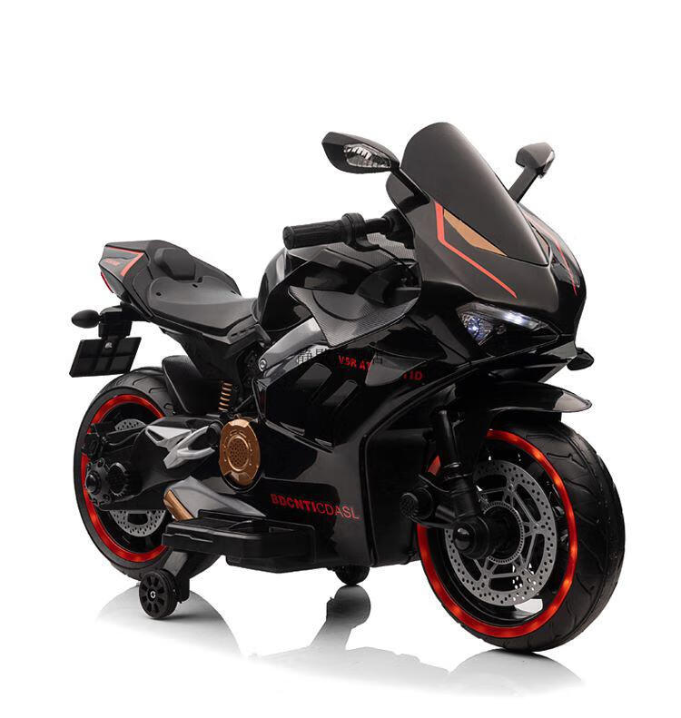 【闪电速发】儿童电动摩托车3-12岁大款杜卡迪可坐双人可骑充电男女