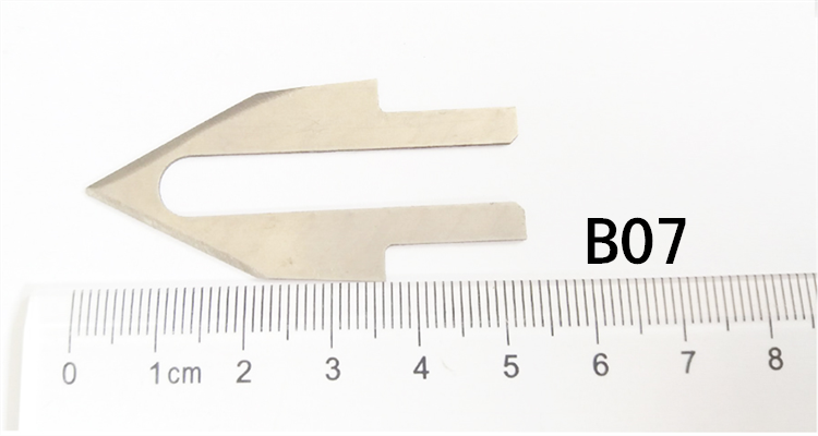 电热刀专用泡沫热熔刀珍珠棉异形切割工具热切刀片可折弯刀片 b06