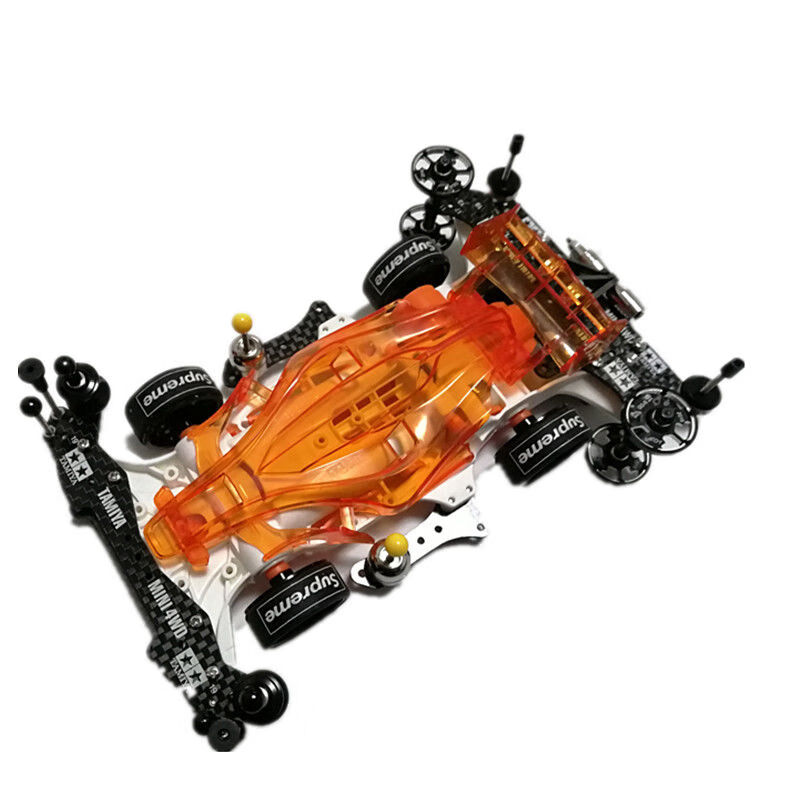 田宫模型 四驱兄弟 田宫四驱车 改装ar底盘拼装成品橙色阿凡达限定