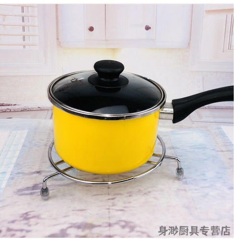 锅底架锅架座放锅的圆架子加粗放锅架子厨房置物架大锅架锅垫置锅架锅