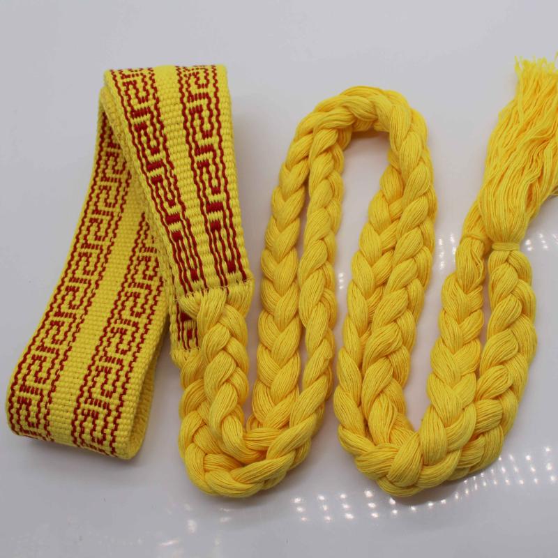 阙思芊长城武术腰带练功带气功带帆布腰袋板袋腰带太极拳腰带武术练功