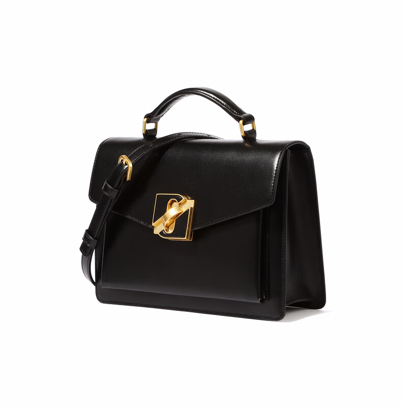 dissona迪桑娜女包复古手提小方包 2021新款包包欧美斜挎包优雅单肩包