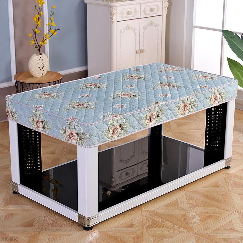 桌罩新款加厚冬季罩电暖炉桌套长方形茶几烤火罩电烤炉桌布运发炉套子