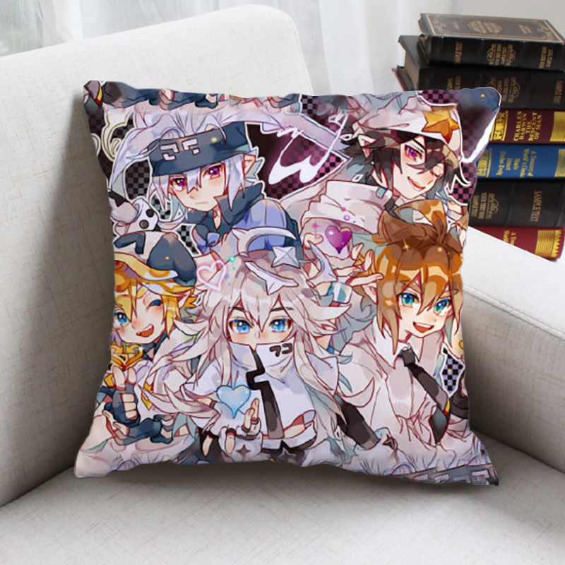 凹凸世界抱枕凯莉 嘉德罗斯格瑞动漫画孩子坐靠垫礼物枕头双面 17 35*