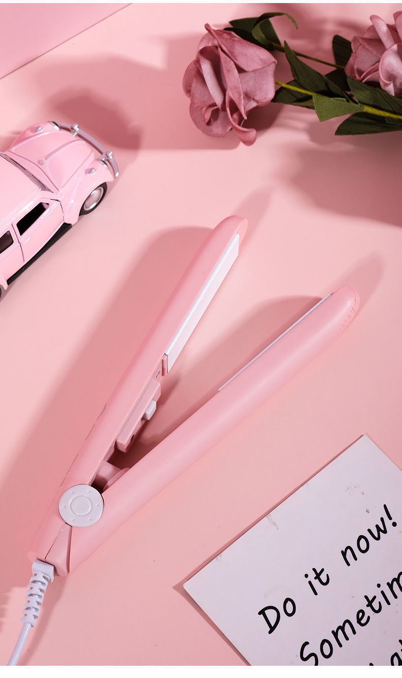 志高迷你夹板女烫直发卷发两用卷发棒迷小型拉直板夹刘海懒人神器obow