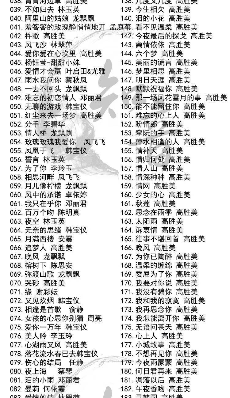 闽南语歌曲大全(黄思婷闽南语歌曲大全)