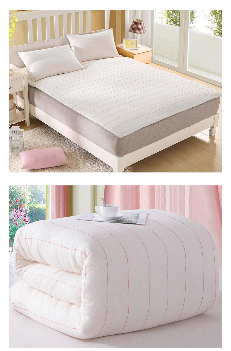 新疆棉花被手工棉被定做棉花被芯被子冬被垫被k114斤230x250cm