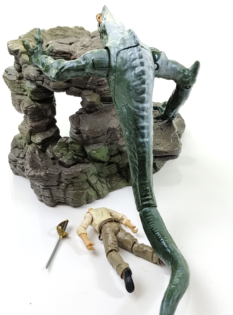 侏罗纪公暴龙 骷髅爬行者爬虫蜥蜴怪兽超可动模型金刚暴龙霸王龙