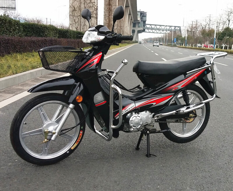 电喷弯梁摩托车助力车省油110cc可上牌燃油车48c男女式国三宗申125机