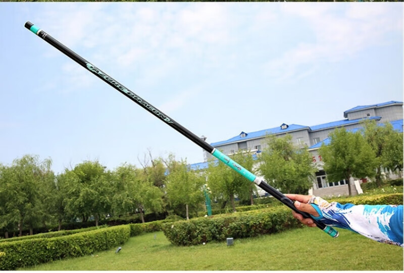 珍挽 名伦鱼具官方 香港明伦青龙鱼杆碳素超轻超硬5h钓竿4.5/5.