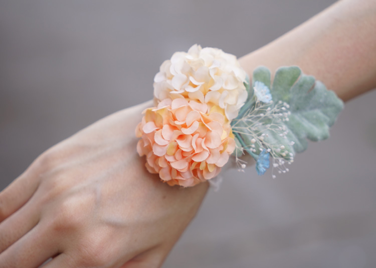 浩仪韩式森系婚礼胸花 新郎新娘结婚胸花手腕花 伴郎贵宾兄弟团胸花