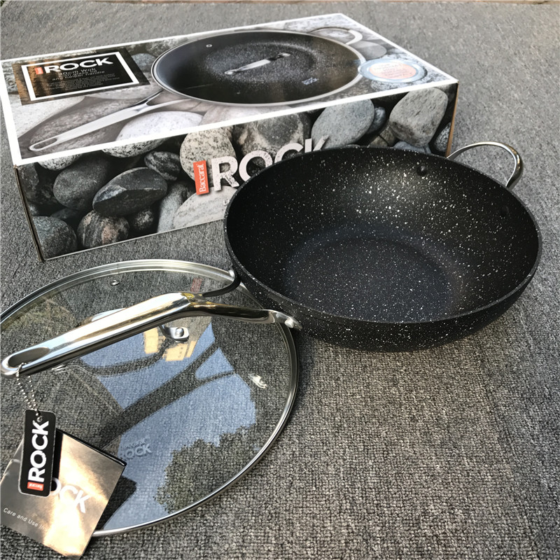 澳洲 超轻 不粘炒锅 30cm baccarat炒锅_ 8折现价4200元