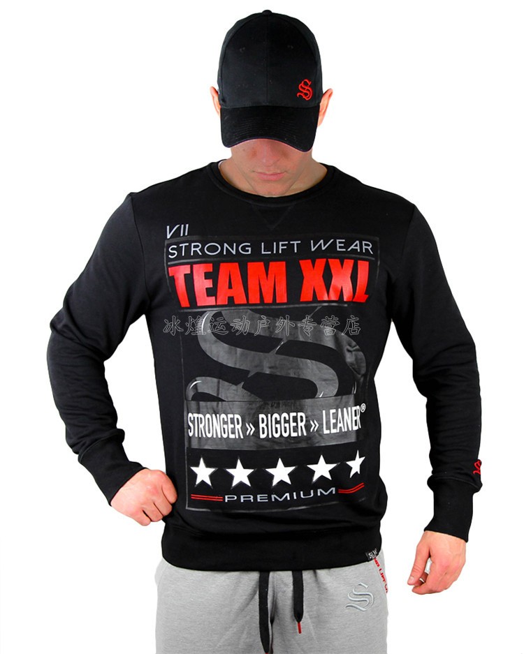 肌肉博士健身兄弟男士新款秋冬健身运动时尚潮流运动卫衣