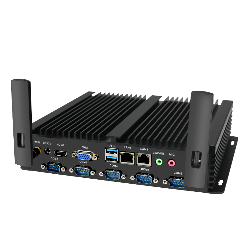 多媒体数字高清无风扇工控机MPC-1706酷睿6代4K播放企业云终端电脑