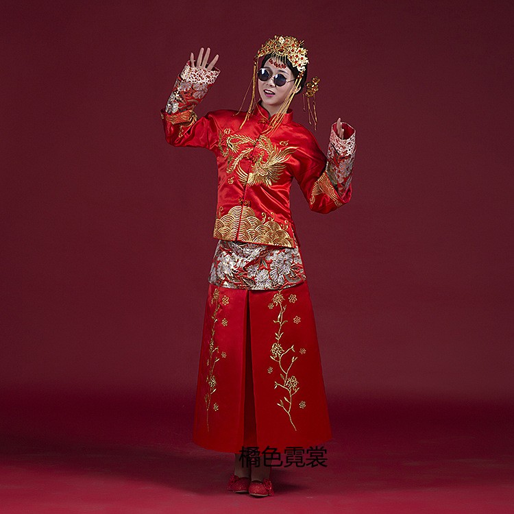 2017秀和服影楼主题服装婚纱摄影龙凤配古装照礼服情侣写真 女生(不含