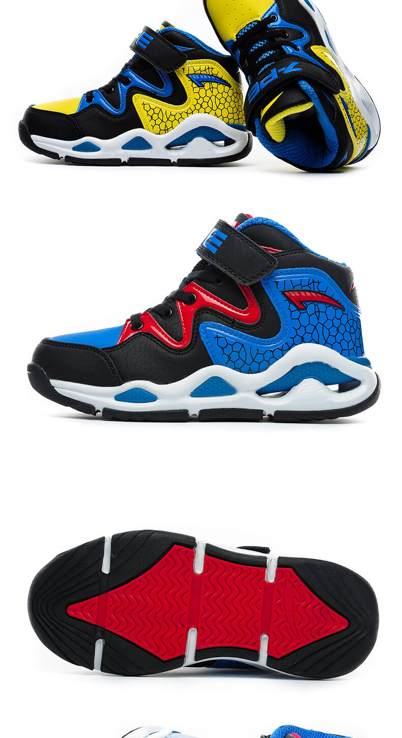 七波辉(7-pe) 七波辉 新款儿童篮球鞋运动鞋跑步鞋舒适防滑减震透气