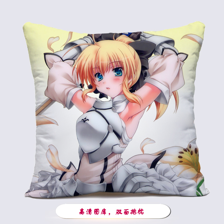 命运之夜动漫抱枕 吾王saber枕头 fate zero二次元周边双面含枕芯 9
